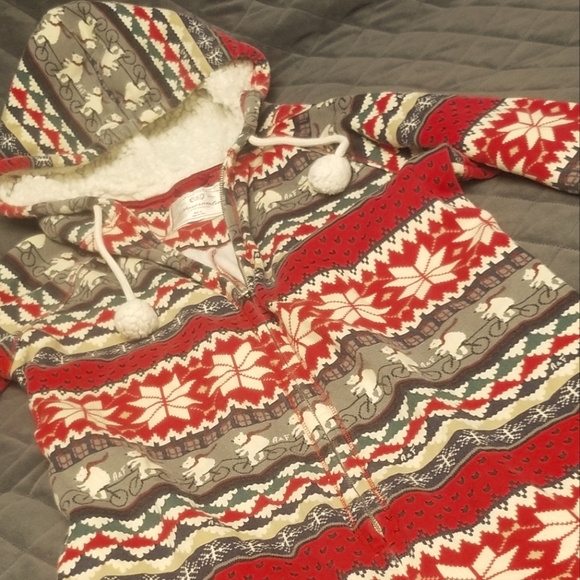 Abercrombie & Fitch Other - Abercrombie + Fitch Sleepware Collection Snowflake Onesie M/L
